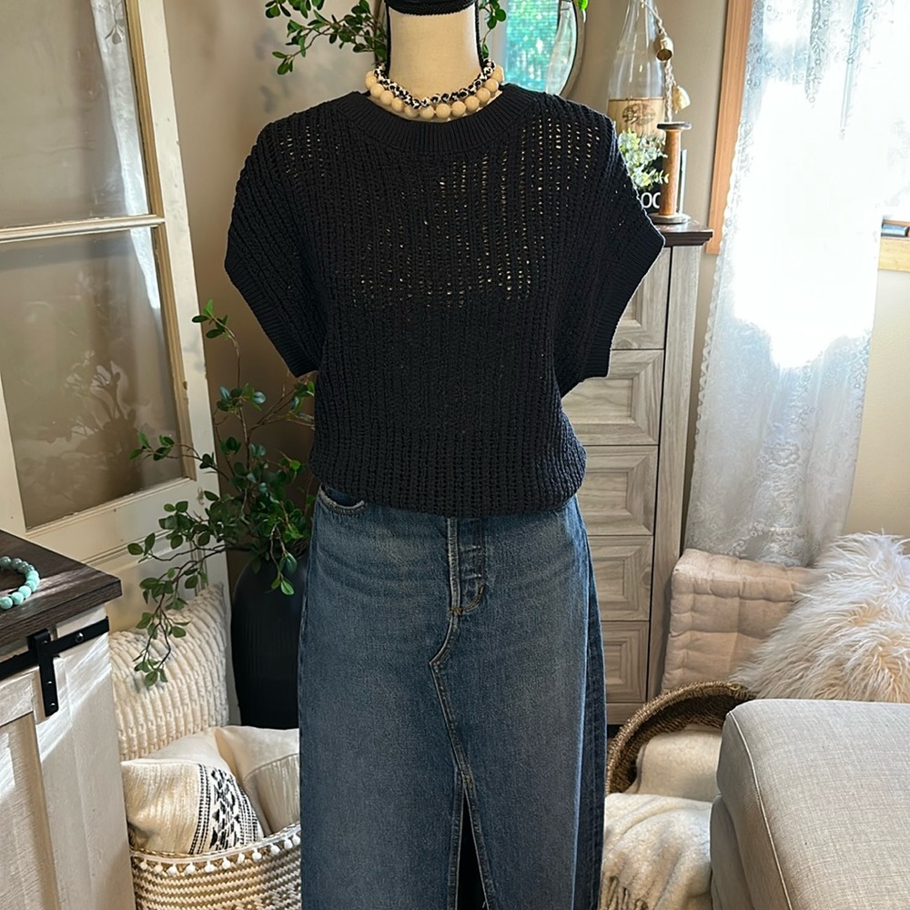 NWT | Favorite Daughter ‘The Sadie’ Maxi Denim Skirt - Picture 11 of 14